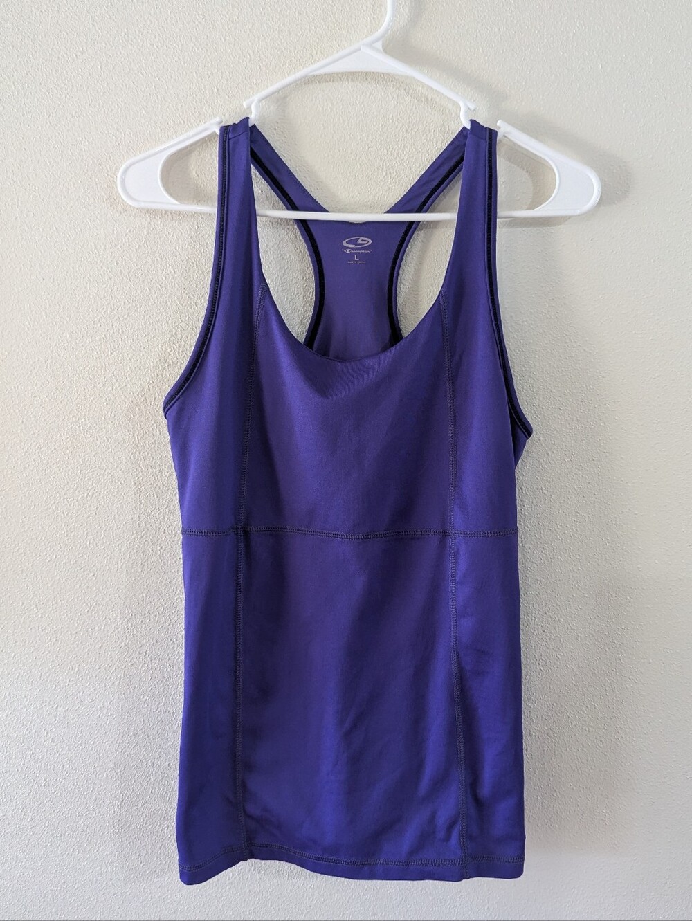 Royal Purple Workout Top